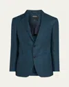 ZEGNA MEN'S TONAL PLAID SPORT COAT