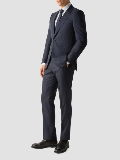 Zegna Men's Trofeo 15milmil15 Wool Suit In Navy Blue