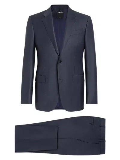 Zegna Men's Trofeo 600 Tailoring Evening Suit In Blue