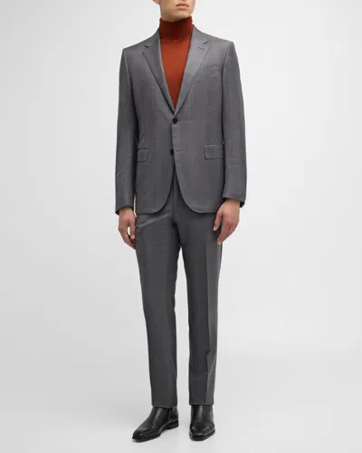 ZEGNA MEN'S TROFEO PLAID SUIT