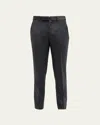 Zegna Men's Trofeo Slim-straight Trousers In Grey