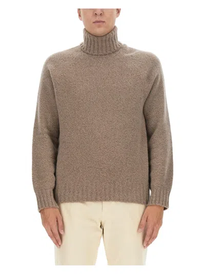 ZEGNA MEN'S TURTLENECK SHIRT