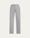 Zegna Men's Wool Five-pocket Pants In Md Gry Sld