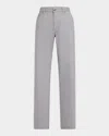 ZEGNA MEN'S WOOL FIVE-POCKET trousers