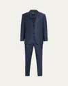 Zegna Men's Wool Pinstripe Suit