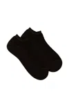 Zegna Microtexture Socks In Brown