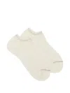Zegna Microtexture Socks In White