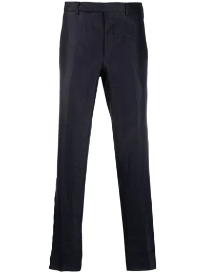 Zegna Pantalone-52 Nd  Male In Blue