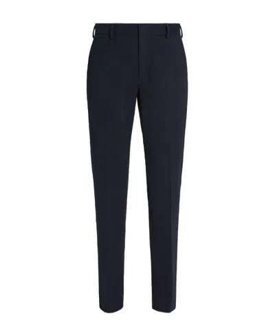 ZEGNA ZEGNA MID RISE CROPPED CHINOS