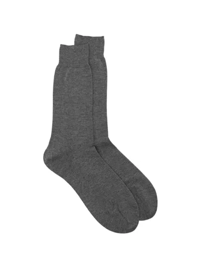 Zegna Mid-calf Socks In Gray