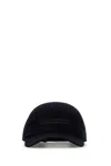 Zegna Cashmere Baseball Cap Curved Brim