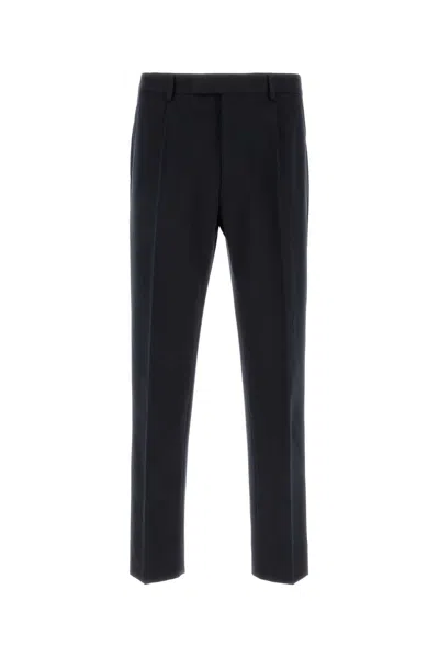 ZEGNA MIDNIGHT BLUE COTTON BLEND PANT
