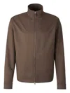 Zegna Motorin 100cc Jacket In Brown