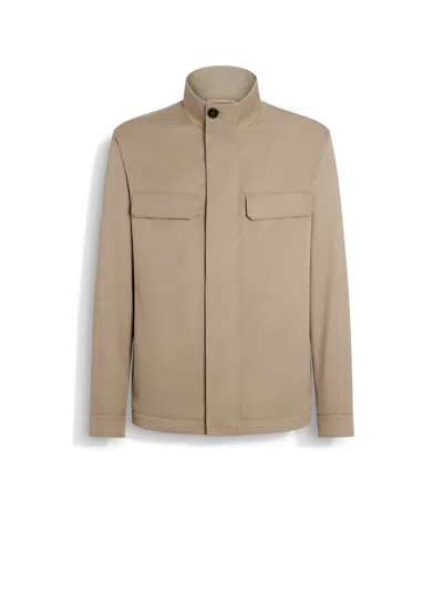 ZEGNA VESTE MILITAIRE MOTORIN 125CC EN MICROFIBRE