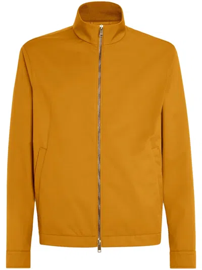 Zegna Motorin 100cc Jacket In Brown