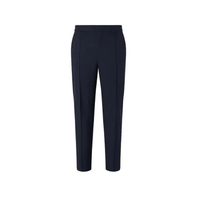 Zegna Casual Pants With Side Pockets In Blue