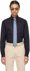 Zegna Button Long-sleeved Shirt In 49