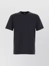 Zegna T-shirt With Round Neck And Short Sleeves In Gray