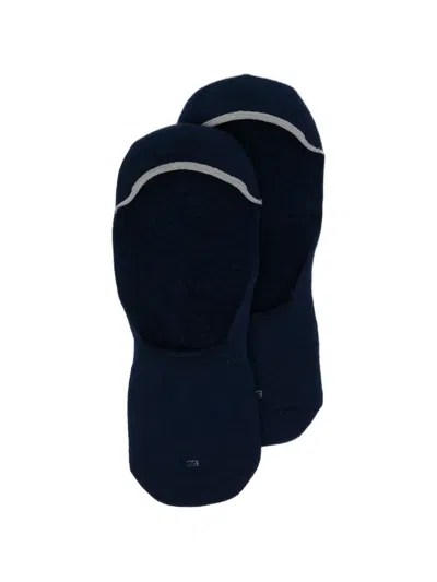 Zegna No-show Socks In Blue