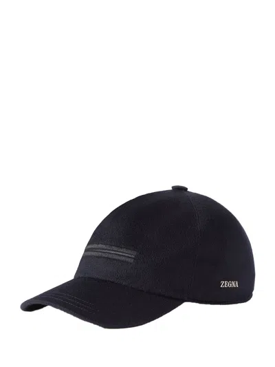 Zegna Oasi Baseball Cap Navy