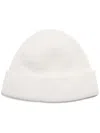Zegna White Oasi Cashmere Beanie In White
