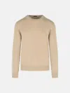 Zegna 'oasi' Beige Cashmere Sweater