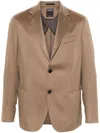 Zegna Men's Oasi Cashmere Blazer In Brown