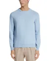 Zegna Oasi Cashmere Jumper In Light Blue