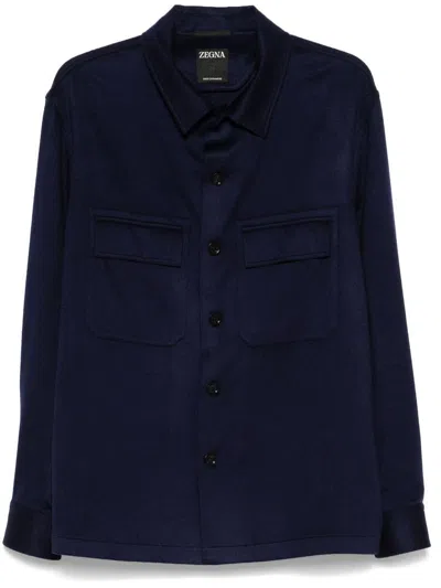 ZEGNA ZEGNA OASI CASHMERE OVERSHIRT