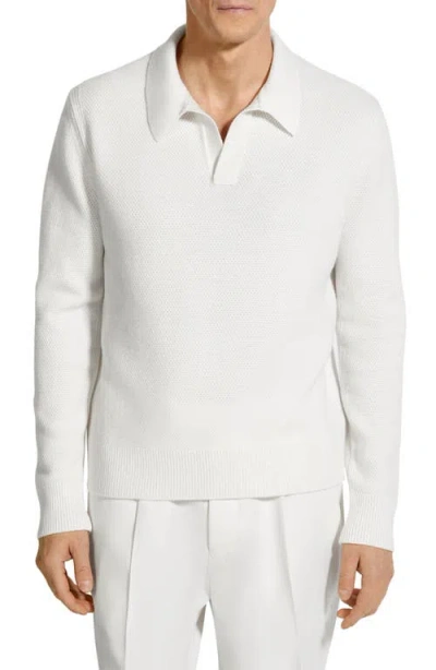 ZEGNA ZEGNA OASI CASHMERE POLO SWEATER