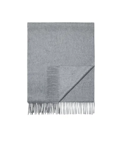 Zegna Oasi Cashmere Scarf In Gray
