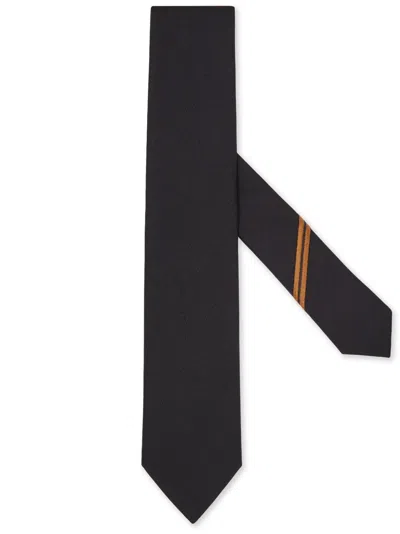 Zegna Oasi Cashmere Tie In Black