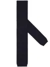 Zegna Oasi Cashmere Tie In Dark Blue