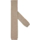 Zegna Oasi Cashmere Tie In Beige