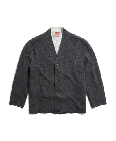 Zegna Oasi Cashmere V-neck Cardigan In Gray
