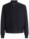 Zegna Oasi Cashmere Elements Water Repellent Bomber Jacket In Blue