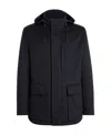Zegna Elements Vetta Oasi Cashmere Over Jacket In Black