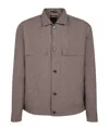 Zegna Grey Wool Casual Jacket