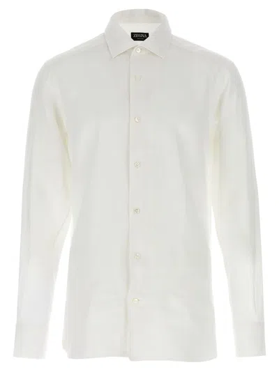 ZEGNA OASI LINEN SHIRT
