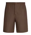 ZEGNA OASI LINEN SHORTS