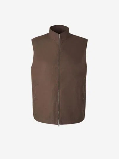 Zegna Oasi Linen Vest
