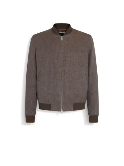 ZEGNA BOMBER EN OASI LINO