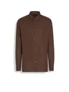 ZEGNA OASI LINO SHIRT