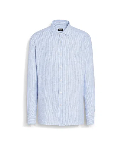 ZEGNA CHEMISE EN OASI LINO