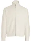 Zegna Crossover Cotton Linen And Silk Overshirt In White