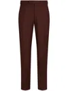 Zegna Pantalone In Lino Mattone  Uomo In 红色
