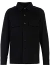 Zegna Pure Cashmere Overshirt In Black