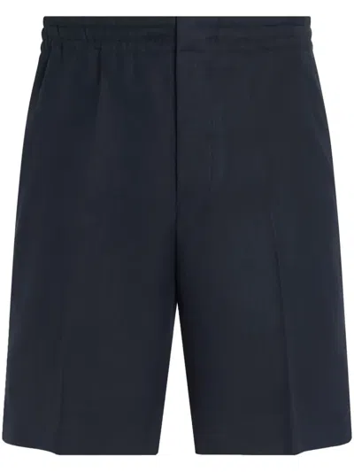 ZEGNA OASI LINO SHORTS