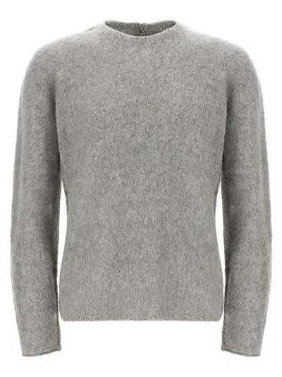 Zegna Sweaters In Gray