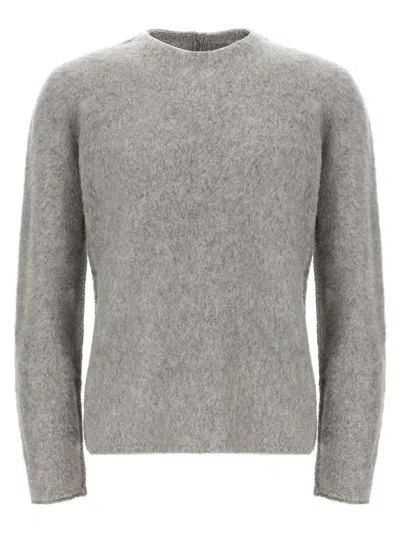 Zegna Sweaters In Gray